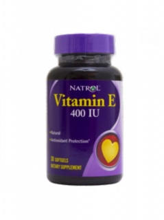 Natrol Vitamin E 400 IU 60 caps