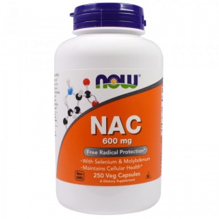 Nac 600mg 250 caps Now