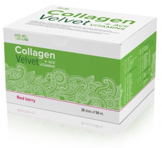 Collagen Velvet Plus Ace Crystal  Red Berry 20 x 50 ml