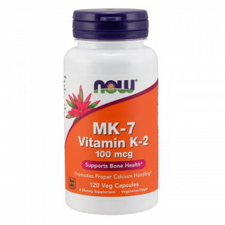Vitamin K-2 MK -7 Now 100mcg 120 Caps