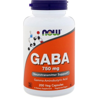 GABA 750mg 200Caps Now