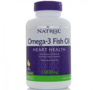 Omega-3 Fish Oil 1000 mg 60 caps Natrol
