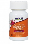 Vitamin D-3 10000 IU 120 caps Now