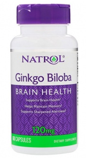 Ginkgo Biloba 120mg 60 caps Natrol