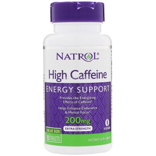 Natrol High Caffein 200 mg кофеин