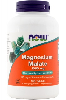 Magnesium Malate 1000mg 180Tabs Now