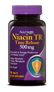 Natrol Niacin TR 500mg