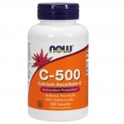 C-500 Calcium Ascorbate 100 Caps Now