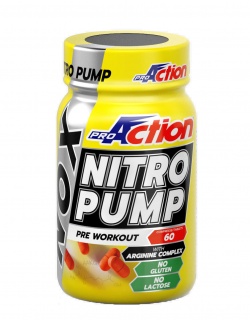 Nitro Pump Pre Workout 60Caps ProAction