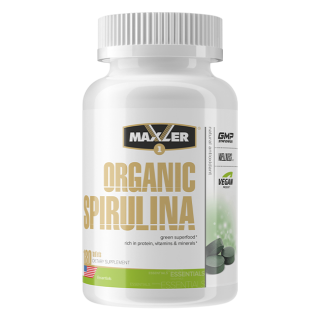 Organic Spirulina 500mg 180 tabs Maxler