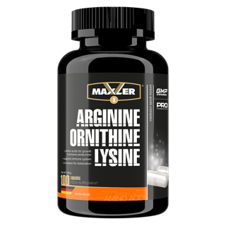 Arginine-Ornitine-Lysine 100 Caps Maxler
