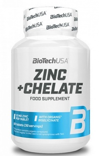 Zinc Chelate 60 Tabs BioTech