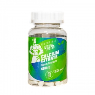 Calcium Citrate 500mg 60 Caps Candy Coach