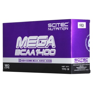 Mega Bcaa 1400 Scitec Nutrition 120 Caps