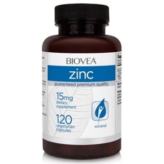 Zinc 15mg 120 Caps Biovea