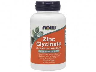 Zinc Glycinate 30 mg 120 Softgel Now
