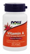 Vitamin A 25000 Now 100 Softgel