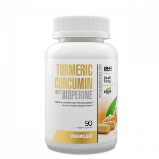 Turmeric curcumin 90 Caps Maxler