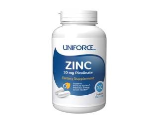 Zinc Picolinate 20 mg 100 caps Uniforce