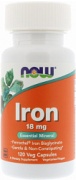 Iron 18 mg 120 Caps Now