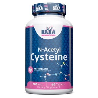 L-Cysteine 600mg 60 Tabs Haya Labs