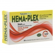 Hema Plex Iron 30 Tabs Natures Plus