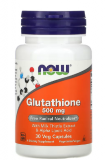 L-Glutathione 500 mg 30 caps Now
