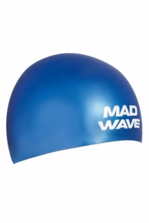 Шапочка для плавания Long Hair Silicone Mad Wave