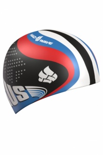 Шапочка для плавания Racing Silicone Made Wave