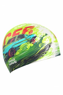 Шапочка для плавания Racer HQ Mad Wave