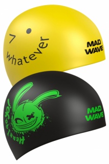 Шапочка для плавания Reversible Mad Wave