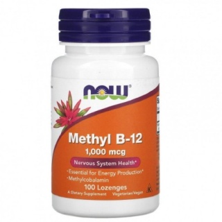 Methyl B-12 1000mcg 100 Lozenges Now