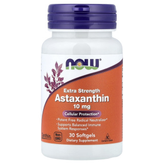 Astaxanthin 10 mg 30 caps Now