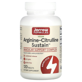 Arginine Citrulline Sustain 120 Tab Jarrow Formula