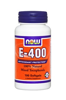 E-400 Mixed Tocopherols Now 100softgels