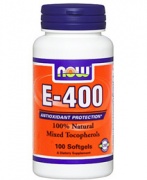 E-400 Mixed Tocopherols Now 100softgels